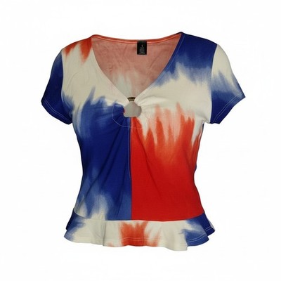 Love by Design Patriotic Red White Blue Top USA 250th Anniversary 4th of July Ju