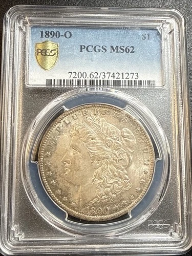 1890-O $1 Morgan Silver Dollar PCGS MS 62 -