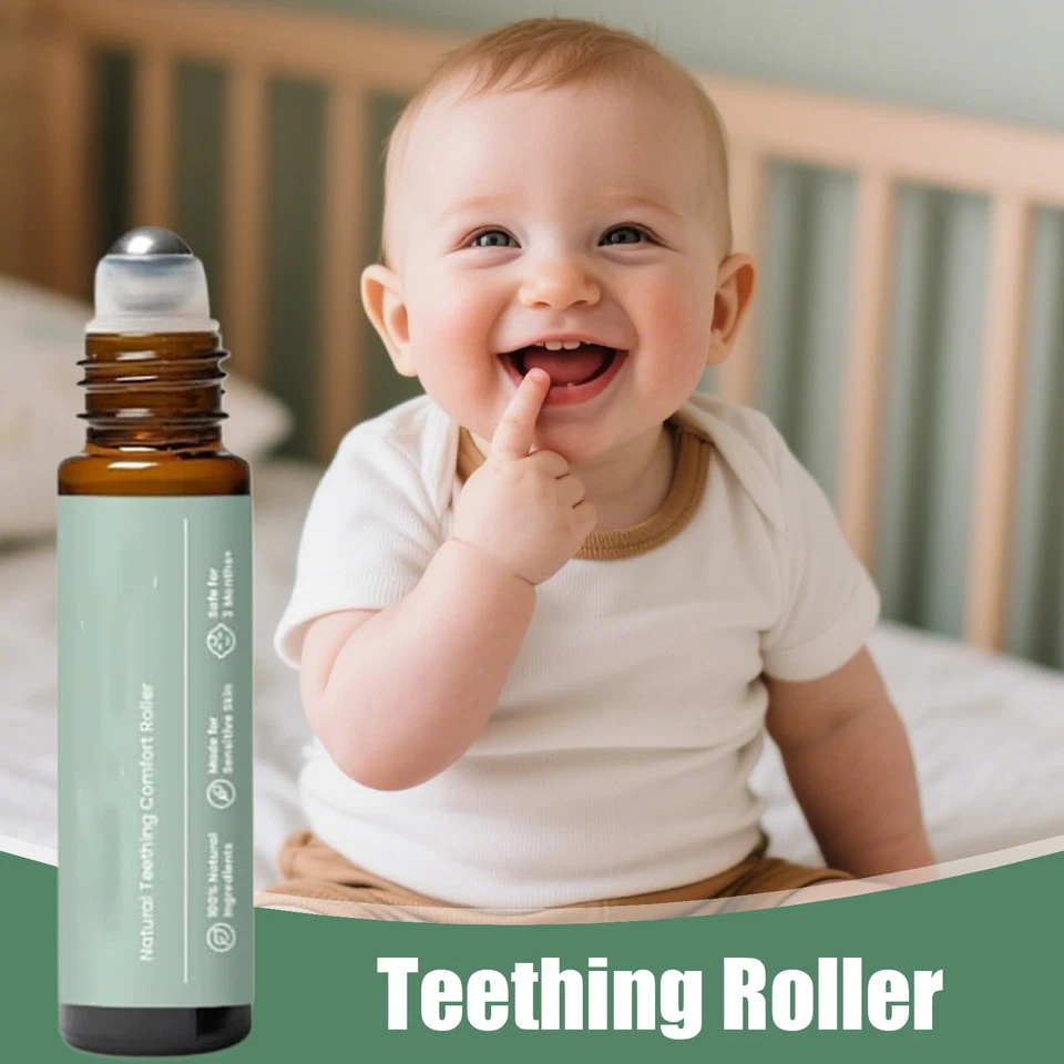 Teeth Relief Roller Essential Oil , Teething Roller Natural Pain Relief 10ml - image 4 of 4