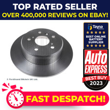 2x Brake Discs Pair Solid fits TOYOTA CAMRY 3.0 Rear 91 to 06 287mm Set Quality