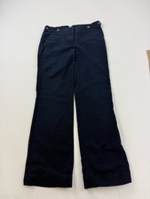 Ann Taylor Loft Pants Womens 0 Blue Marisa Trouser Wide Leg Twill Dress Work