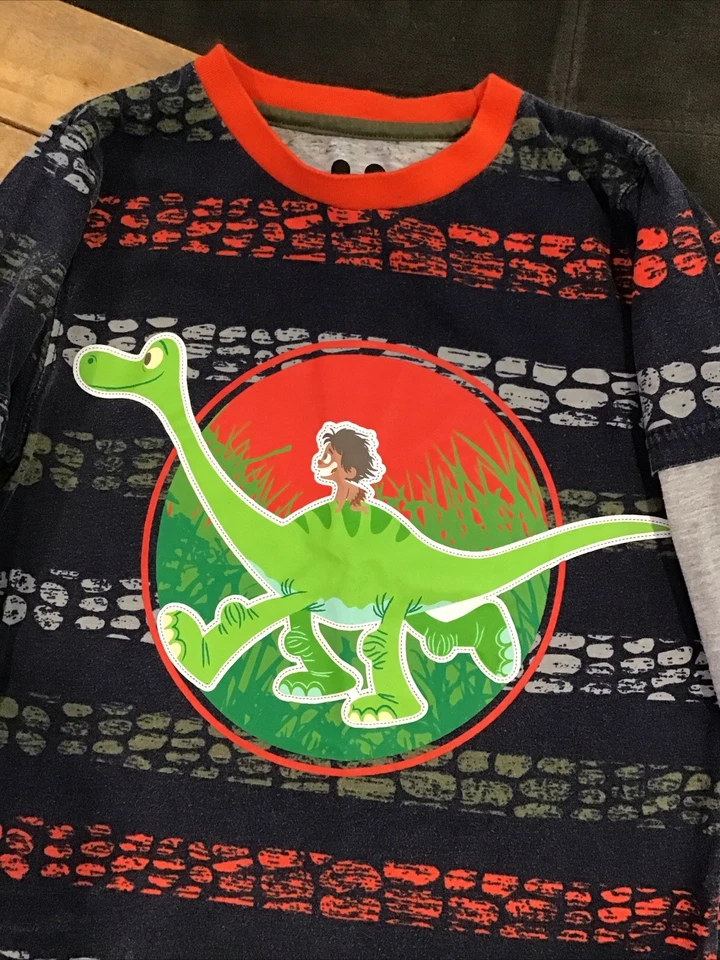 Y2K Kids - Disney The Good Dinosaur Boys Size 7 Long Sleeve - Image 2 of 4