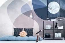 3D Watercolor Abstract Wallpaper Wall Mural Removable Self-adhesive Sticker 760