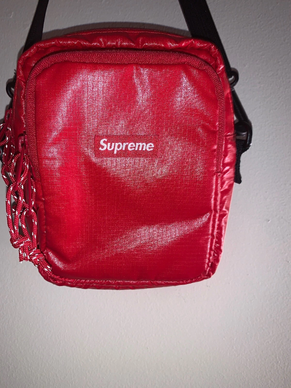Sac à bandoulière Supreme FW17 rouge