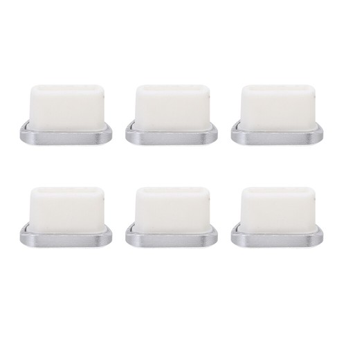 6 Pcs -C-Staubstopfen Mobilfunkstaubstecker USB-C-Staubstecker - Zdjęcie 11 z 12