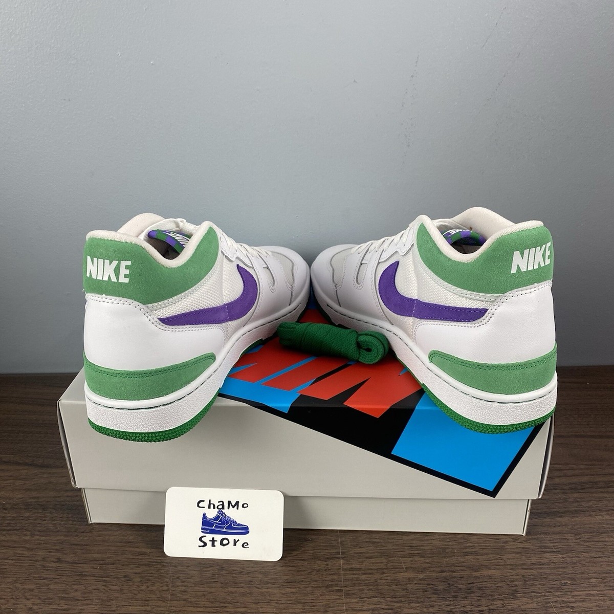 Nike Mac Attack Wimbledon White Grape Purple Court Green  display picture 1