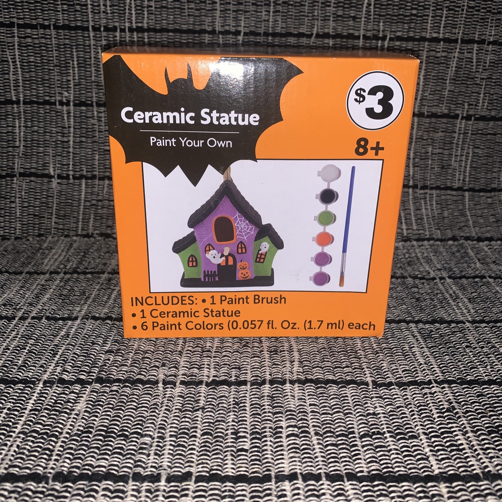 Paint Your Own Haunted House Ceramic Statue eBay