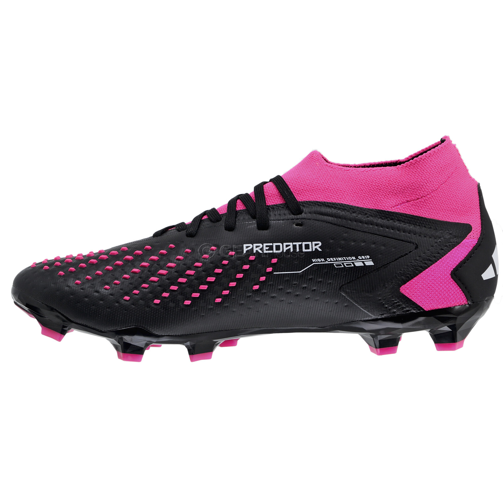 Adidas Predator Accuracy.2 FG Soccer Cleats, Black Pink, Mens Womens