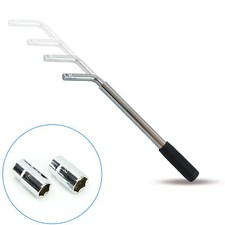 Radmutterschlüssel 1/2" 17-19mm + 21-23mm Radschlüssel Teleskop Schlüssel