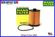 Porsche  VW Volkeswagen 3.6L Oil Filter 03H 115 562 New MANN Filter HU8009z