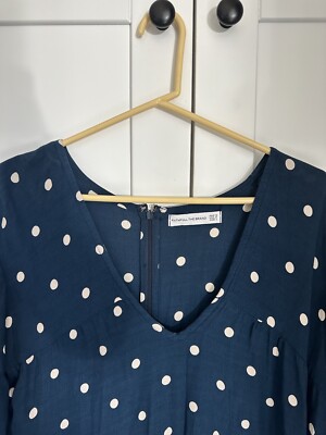 faithfull the brand green polka dot dress Elodie Bias Maxi Slip Dress In Olive Green Polka Dots 8 main image 1