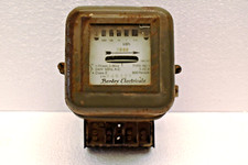 Bentex Electricals Watt-Hour Meter Type RC-12 240V 50Hz Vintage Collectibles Old