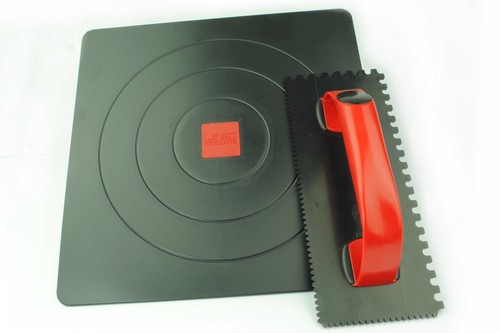 Falco per gesso grande 33 cm x 33 cm Linic made in UK & galleggiante per piastrelle 28 cm x 11 cm. X7136 - Foto 1 di 2