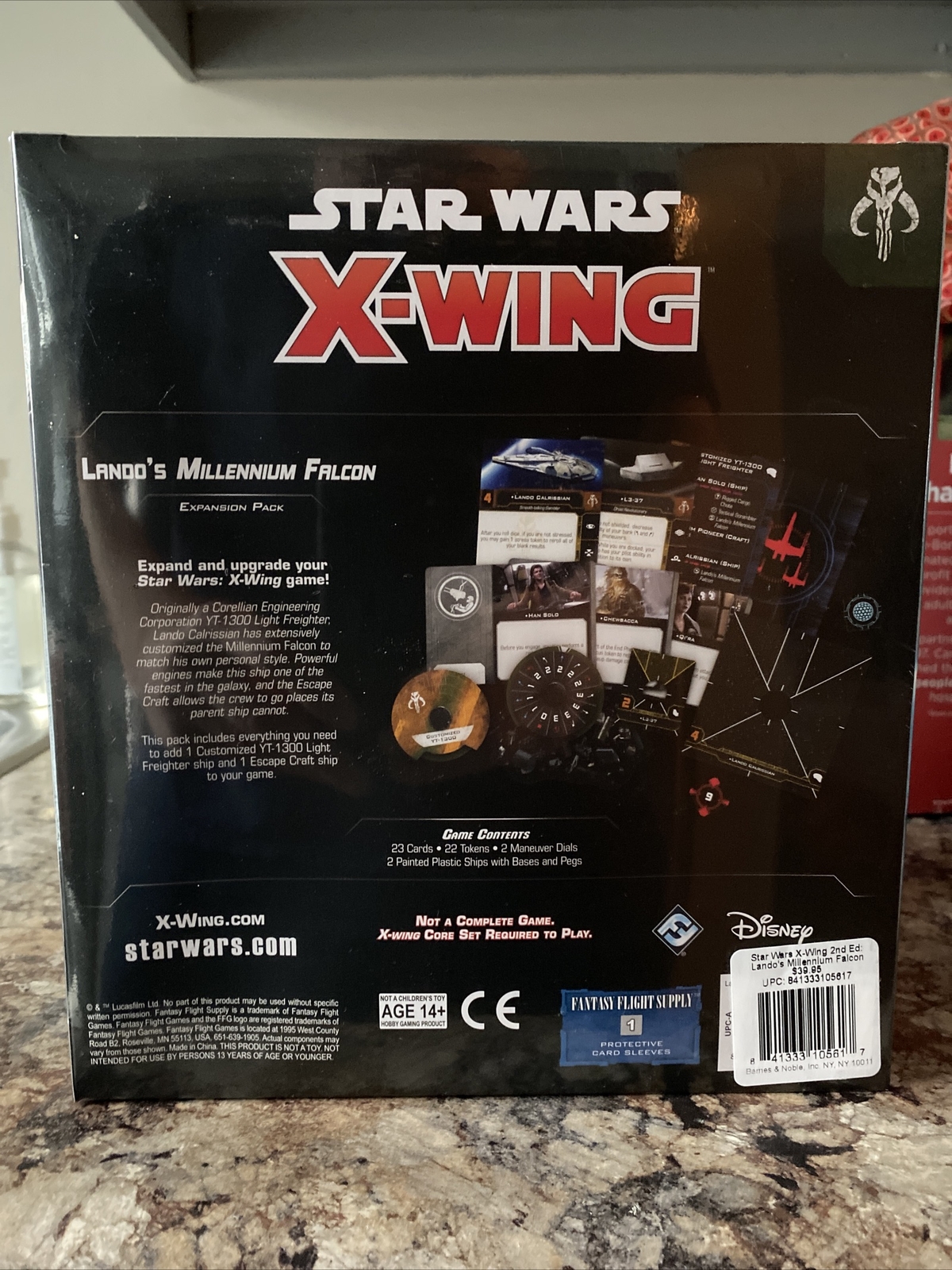 Star Wars Xwing Lando’s Millennium Falcon Expansion Swz04 for sale