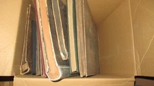 11 vintage postcard albums - will hold many 100s of vintage postcards