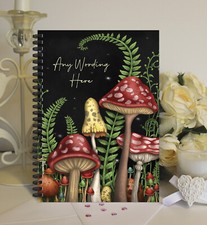 Personalised A5 Softbacked Notebook, Magical woodland, Fairy style, themed