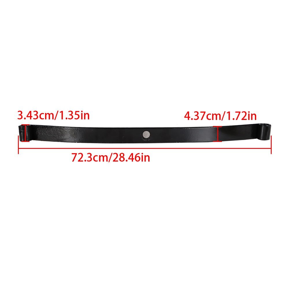 スキー OGASAKA Front Leaf Function markerCOMP18 Standard Front 1 Leaf Spring Assembly For Club Car Precedent