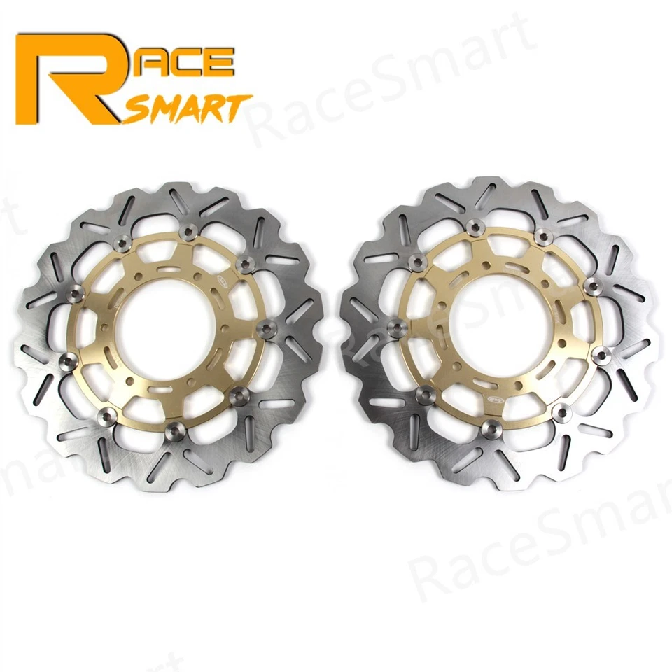 GSXR1000 2009-2015 Front Rear Brake Disc Rotors For Suzuki GSXR600 GSXR750 08-17 - Image 3 of 4