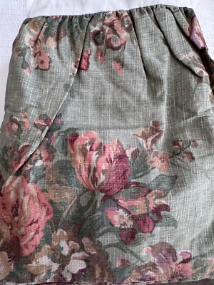 RALPH LAUREN ''SQUIRE'S PATH'' BEDSKIRT FULL SIZE - VINTAGE NEVER USED