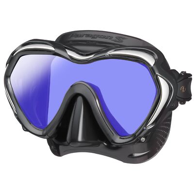Tusa Paragon S Tauchmaske - Schwarz Schwarz