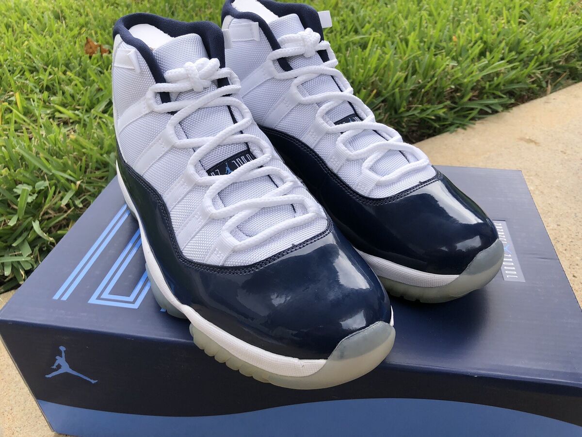 Nike Air Jordan 11 XI Retro UNC Win Like 82 378037-123 Men Nike Air Jordan 11 XI Retro UNC Win Like 82 378037-123 Men