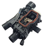 OE 9804160380 Thermostat + ThermostatgehäUse FüR Citroen Peugeot 2.0 Bluehdi