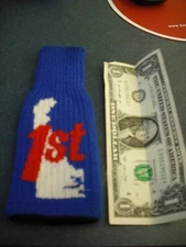 Freaker Knitted Drink Koozie - Fits ANY Bottle- Delaware-1st State!