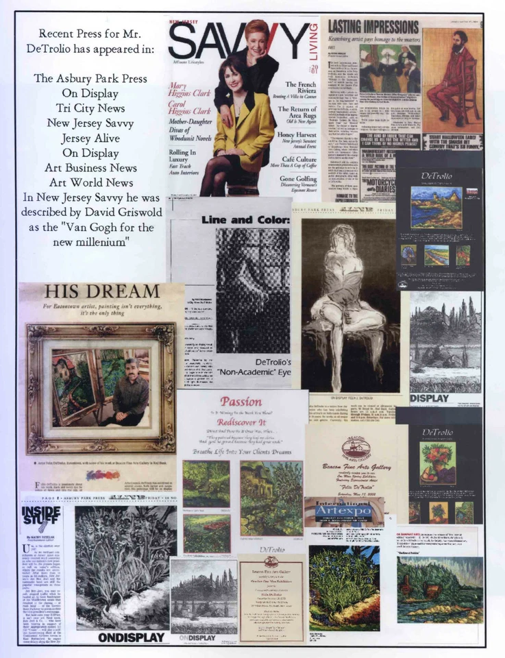 Folies Bergere - Impresión firmada, numerada, edición limitada - por F. DeTrolio Foto 4 de 4