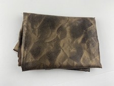Speckled Brown Faux Suede fabric 37 in by 59 in