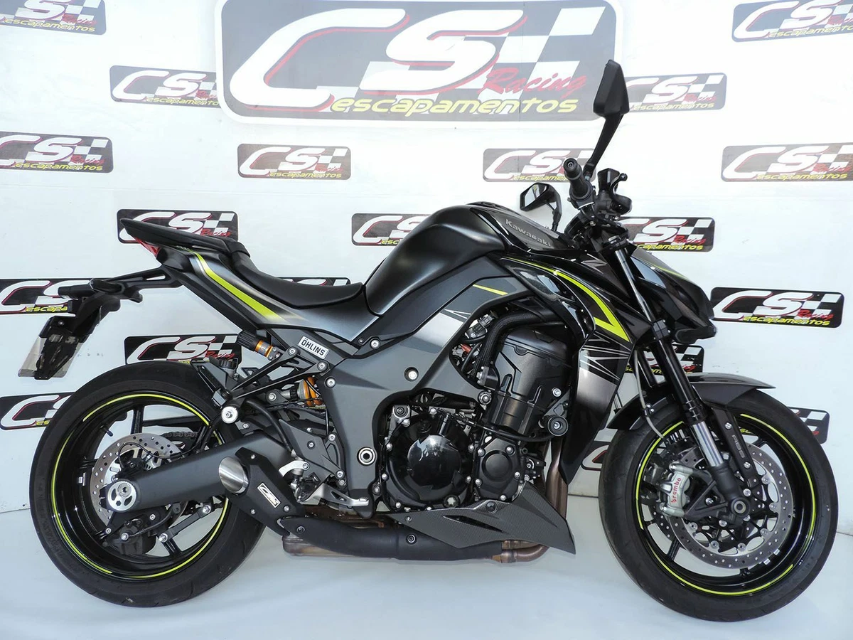 Kawasaki Z1000 2014 2021 Slip on Muffler Exhaust CS Racing eBay
