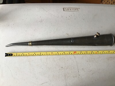 ÖL KANNE SELTEN VINTAGE UNGEWÖHNLICHES WERKZEUG BLADON 1918 1 WELTKRIEG EISENBAHN LOKOMOTIVE INGENIEUR ALT