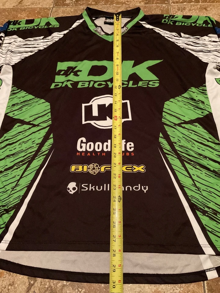 HOT SHOPPE DESIGNS BMX JERSEY LONSLEEVE DK BIKES (MASCULINO GG) USADO - Imagem 2 de 4