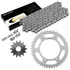 Drive Chain & Sprockets Kit for Kawasaki KLX300R KLX300A  1997-2023