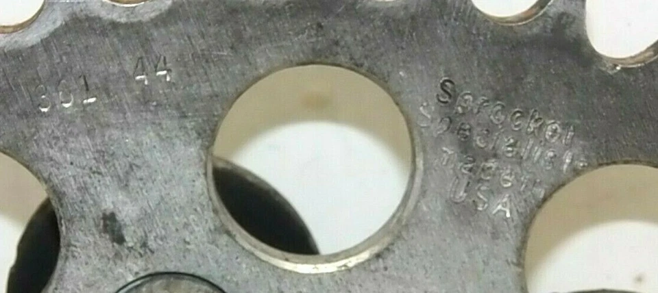 Conjunto de portador de buje de piñón trasero ABS Ducati 2002 ST4S eje y piñón Foto 3 de 4