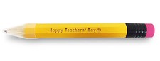 Super Jumbo Giant Pencil Happy Teacher's Day Cute Novelty Appreciation Gift New