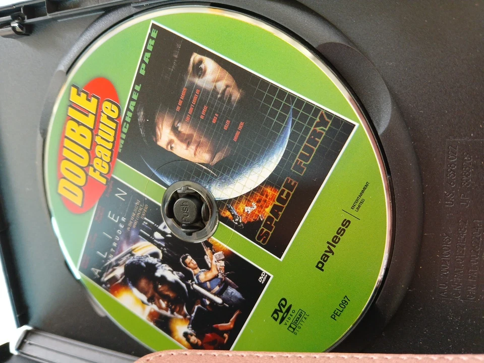 Alien Intruder + Space Fury - Double Feature 1990’s Sci-fi Space Thrillers DVD - Image 3 of 3