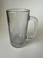 DISNEY PARK ARRIBAS ETCHED DRINKING GLASS MUG MAGIC KINGDOM/ never used!