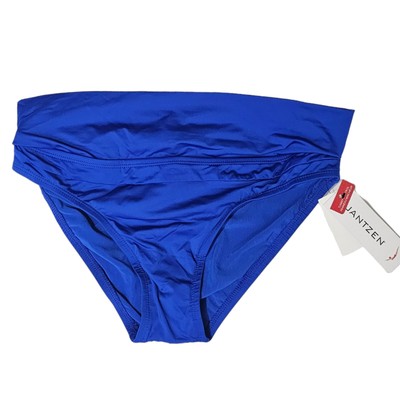 JANTZEN Blue Bikini Bottom size 8