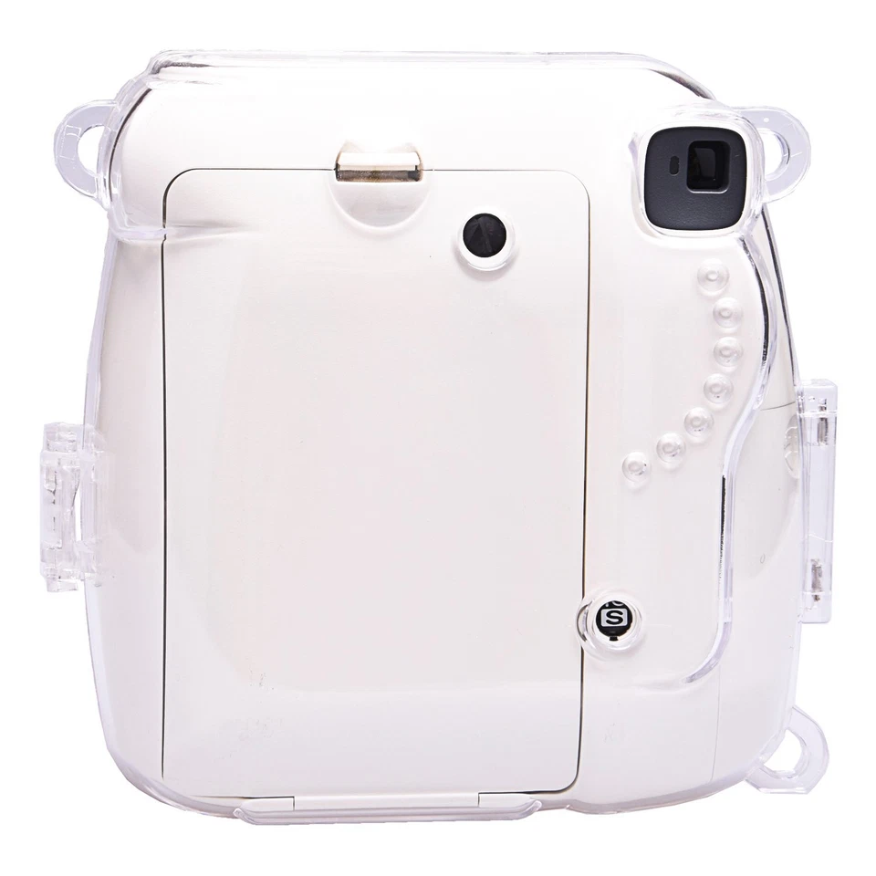Funda rígida de cristal de PVC transparente Fuji para cámara Fujifilm Instax Mini 8 Mini 9 Foto 4 de 4