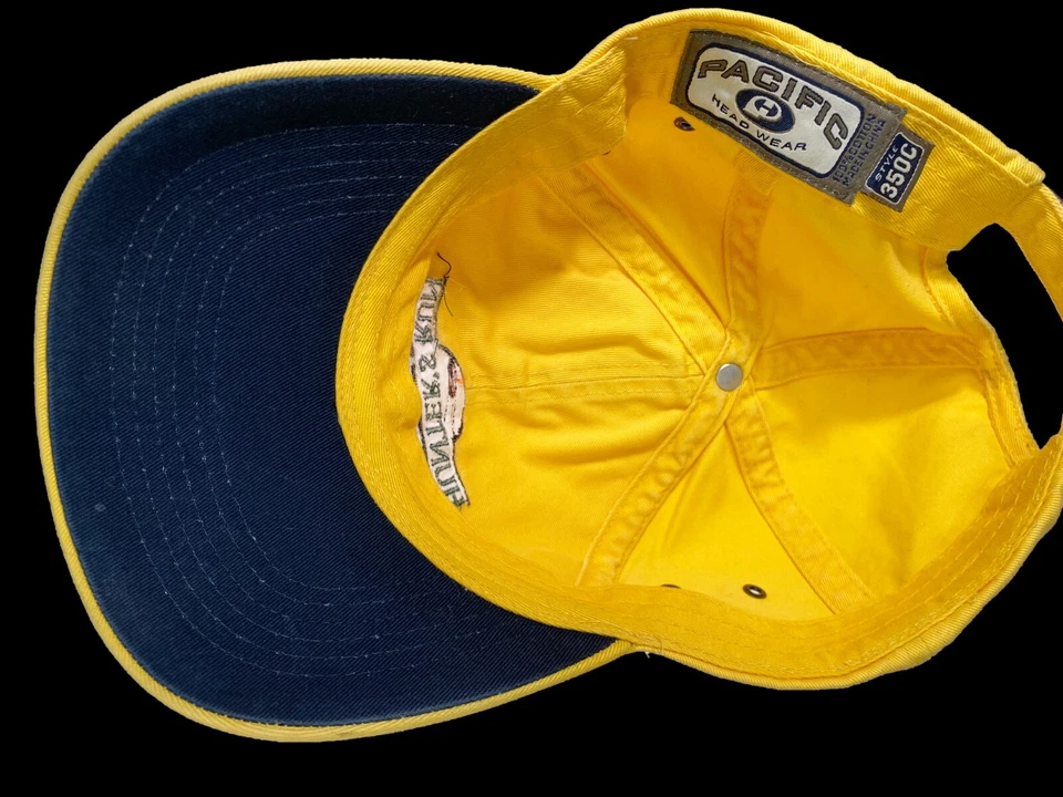 Gorra de algodón Hunters Run Gun Club amarilla Foto 4 de 4