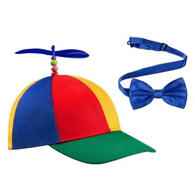 Cappello A Elica Arcobaleno - Taglia Regolabile Per Adulti E Bambini, Divertente Per Feste E Carnevale - Foto 6