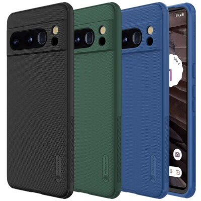 NILLKIN Hard Cover für Google Pixel 8 PRO Super Frosted Pro Matte Hülle PC TPU