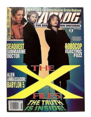 ''STARLOG'' Issue #202 (1994) Sci-Fi/Movie/TV Magazine X-FILES, BABYLON 5, ROBOCOP