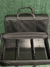 Vintage Lot Of 2 Coast Black 30 Slot Cassette Holders.