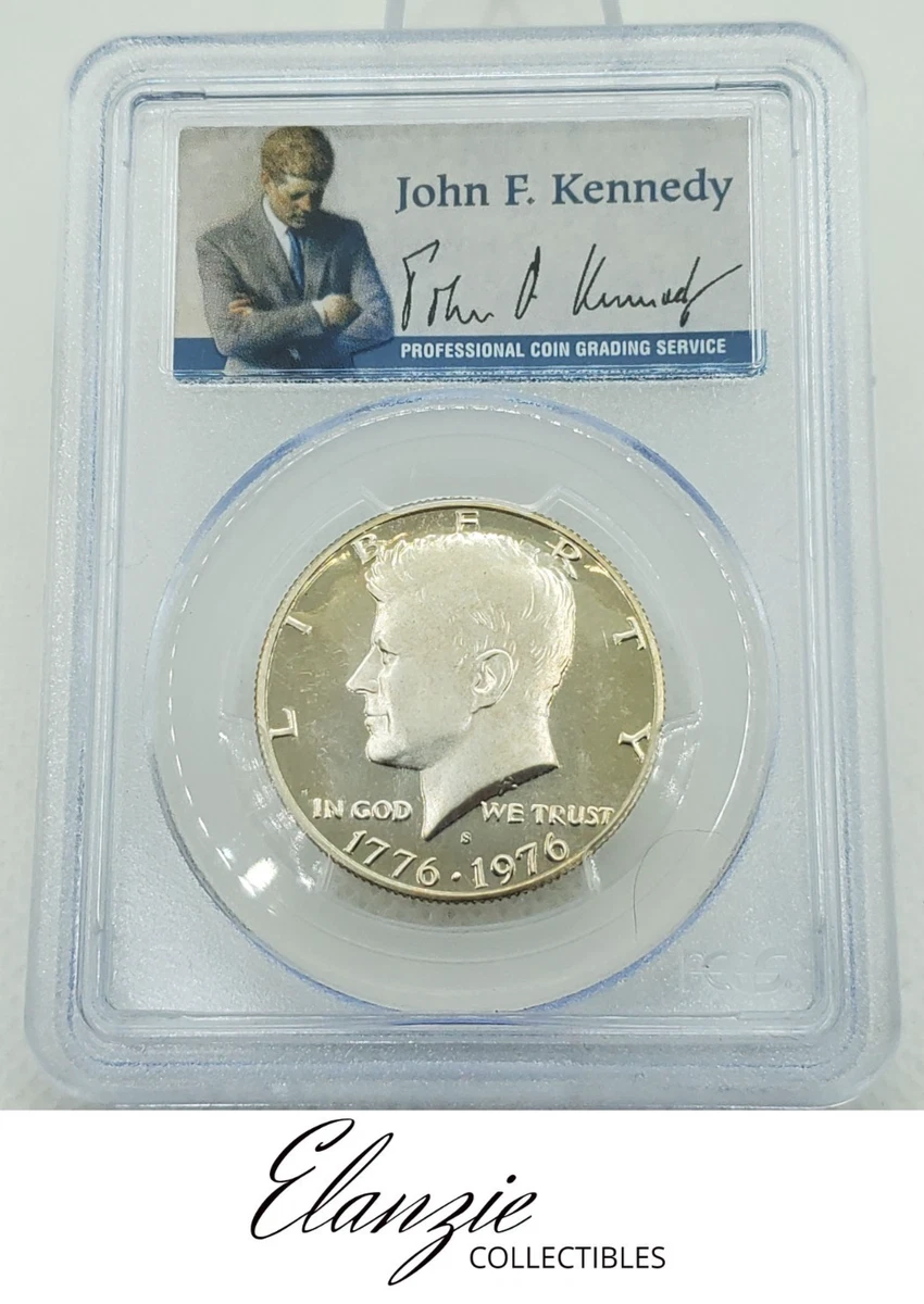 Proof PR 69 Graded 1976 Kennedy US Half Dollars (1964-Now) for