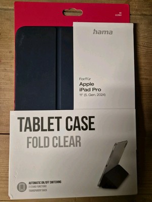Hama Fold Clear Cover Tasche Apple iPad Pro 11'' 2024 Book Cover 