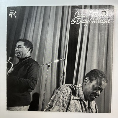 Oscar Peterson & Dizzy Gillespie Album Vinyl Record Oscar Peterson Pablo Stereo