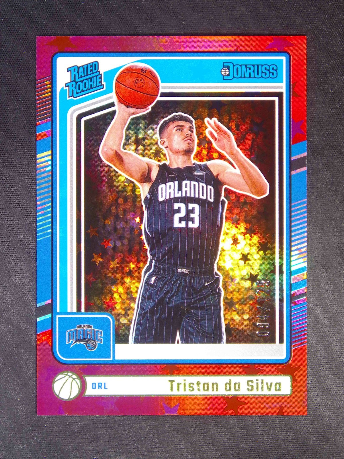 2024-25 Panini Donruss Tristan Da Silva #203 RC Rated Rookie Red Stars /125