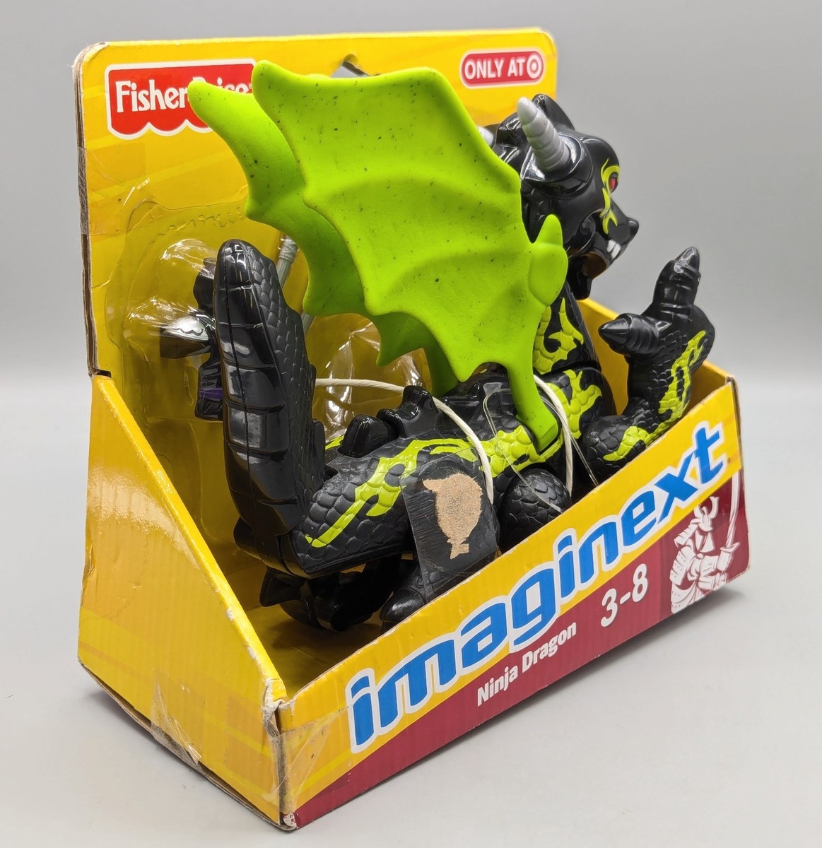 New 2011 Fisher Price Imaginext Ninja Castle Dragon & Samurai