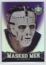2017 Leaf Men Purple 7/25 Ed Giacomin #08 HOF 1di